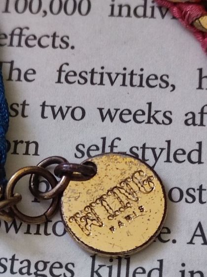 สร้อยข้อมือถักผสมโลหะ Wing Paris รูปที่ 9