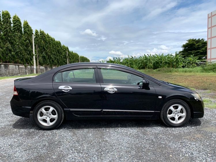Honda Civic 2009 1.8 S i-VTEC Sedan เบนซิน ไม่ติดแก๊ส เกียร์อัตโนมัติ ดำ รูปที่ 4
