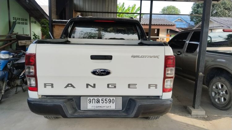 Ford Ranger 2014 2.2 Hi-Rider Wildtrak Pickup ดีเซล ไม่ติดแก๊ส เกียร์อัตโนมัติ ขาว รูปที่ 3