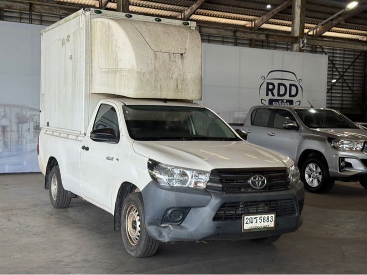 Toyota Hilux Revo 2019 2.4 J Pickup ดีเซล ไม่ติดแก๊ส เกียร์ธรรมดา ขาว รูปที่ 2