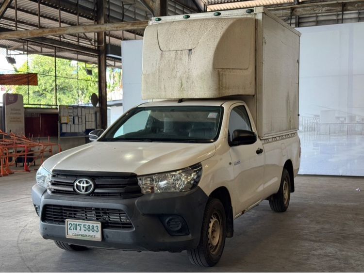 Toyota Hilux Revo 2019 2.4 J Pickup ดีเซล ไม่ติดแก๊ส เกียร์ธรรมดา ขาว รูปที่ 3