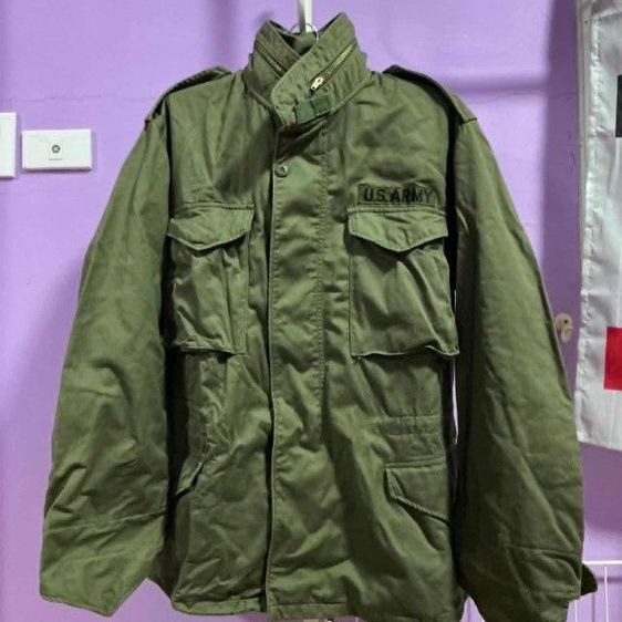 เขียว อื่นๆ แขนยาว เสื้อแจ็คเก็ต | เสื้อคลุม อื่นๆ เสื้อแจ็คเก็ตทหาร