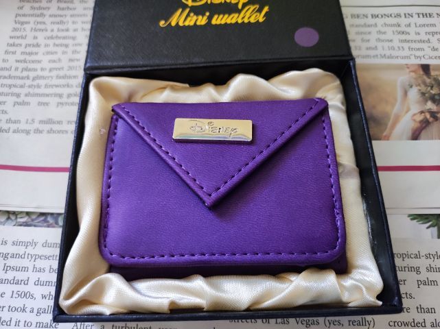 กระเป๋าสตางค์ Mini Wallet Disney  รูปที่ 3