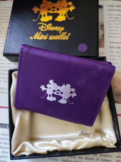 กระเป๋าสตางค์ Mini Wallet Disney  รูปที่ 7