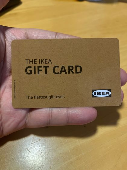 บัตร gift card ikea 2,000 บาท