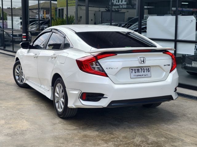 Honda Civic 2017 1.8 E i-VTEC Sedan เบนซิน ไม่ติดแก๊ส เกียร์อัตโนมัติ ขาว รูปที่ 4