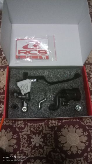 ปั้มเบรคบนแบรนRCB รุ่นS1-FL ขนาดลูกสูบ17mm(ข้างขวา) ของแท้ อุปกรณ์ครบพร้อมติดตั้ง ของใหม่ไม่เคยใช้งาน
 รูปที่ 3