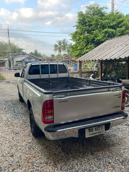 Toyota Hilux Vigo 2006 2.5 Single J Pickup ดีเซล ไม่ติดแก๊ส เกียร์ธรรมดา บรอนซ์เงิน รูปที่ 3