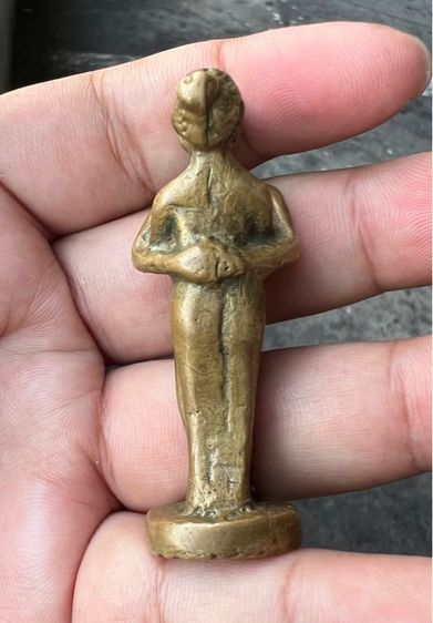 อิ้นคู่เก่า เนื้อทองดอกบวบ มีจารอักขระ รูปที่ 2