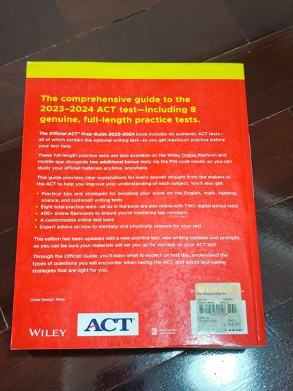 หนังสือติวสอบ ACT เล่มหนา พร้อมโจทย์ รูปที่ 3