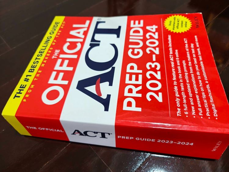 หนังสือติวสอบ ACT เล่มหนา พร้อมโจทย์ รูปที่ 2