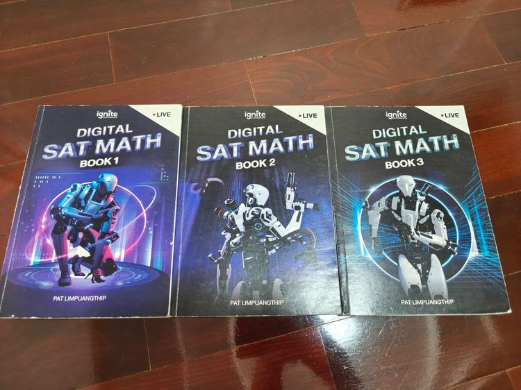 วิชาการ ชุดหนังสือติวสอบ SAT จากสถาบันติวสอบ Ignite