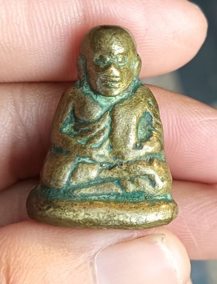 พระรูปหล่อเก่า 1 องค์ รูปที่ 8