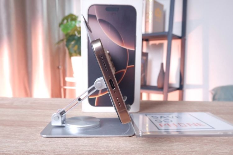 iPhone 16 Promax 256GB สี Desert Titanium  เครื่องสวย ราคาเพียง 32,900.- มีประกันร้าน 60 วัน รูปที่ 7