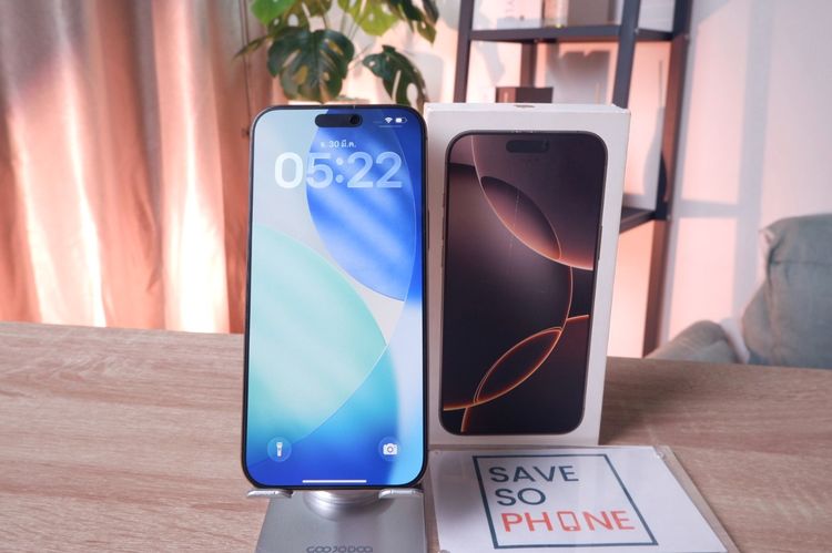 iPhone 16 Promax 256GB สี Desert Titanium  เครื่องสวย ราคาเพียง 32,900.- มีประกันร้าน 60 วัน รูปที่ 2