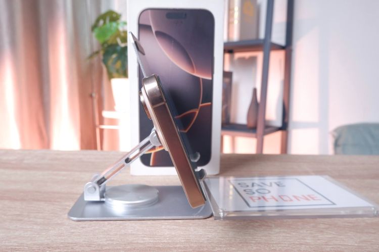 iPhone 16 Promax 256GB สี Desert Titanium  เครื่องสวย ราคาเพียง 32,900.- มีประกันร้าน 60 วัน รูปที่ 8