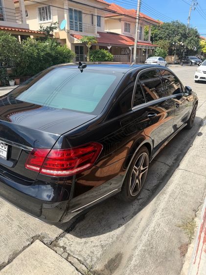 Mercedes-Benz E-Class 2015 E200 Sedan เบนซิน ไม่ติดแก๊ส เกียร์อัตโนมัติ ดำ รูปที่ 4