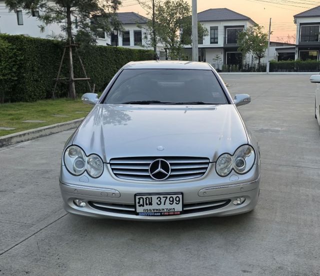 Mercedes-Benz CLK-Class 2005 CLK200 Kompressor Sedan เบนซิน ไม่ติดแก๊ส เกียร์อัตโนมัติ บรอนซ์เงิน