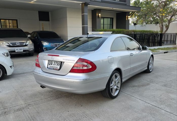 Mercedes-Benz CLK-Class 2005 CLK200 Kompressor Sedan เบนซิน ไม่ติดแก๊ส เกียร์อัตโนมัติ บรอนซ์เงิน รูปที่ 4