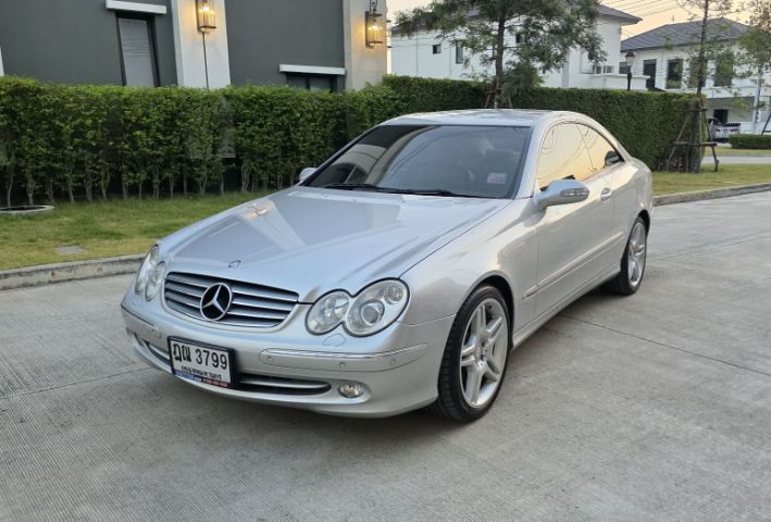 Mercedes-Benz CLK-Class 2005 CLK200 Kompressor Sedan เบนซิน ไม่ติดแก๊ส เกียร์อัตโนมัติ บรอนซ์เงิน รูปที่ 3