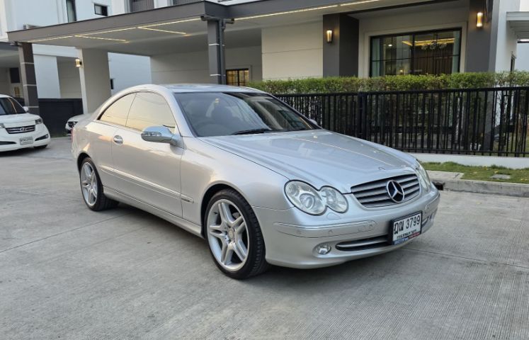 Mercedes-Benz CLK-Class 2005 CLK200 Kompressor Sedan เบนซิน ไม่ติดแก๊ส เกียร์อัตโนมัติ บรอนซ์เงิน รูปที่ 2