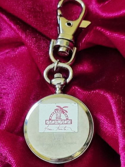พวงกุญแจ Pocket Watch Keychain ควอตซ์ หน้าปัดสุนัขดัชชุน รูปที่ 5