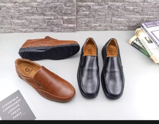 รองเท้าโลฟเฟอร์ รองเท้าหนังแบบสวม พื้นนุ่ม ไม่เจ็บเท้า รองเท้าลำลองสำหรับผู้ชาย ขนาด 40-45 รูปที่ 3