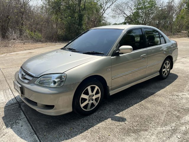 Honda Civic 2003 1.7 VTi Sedan เบนซิน LPG เกียร์อัตโนมัติ บรอนซ์ทอง รูปที่ 2