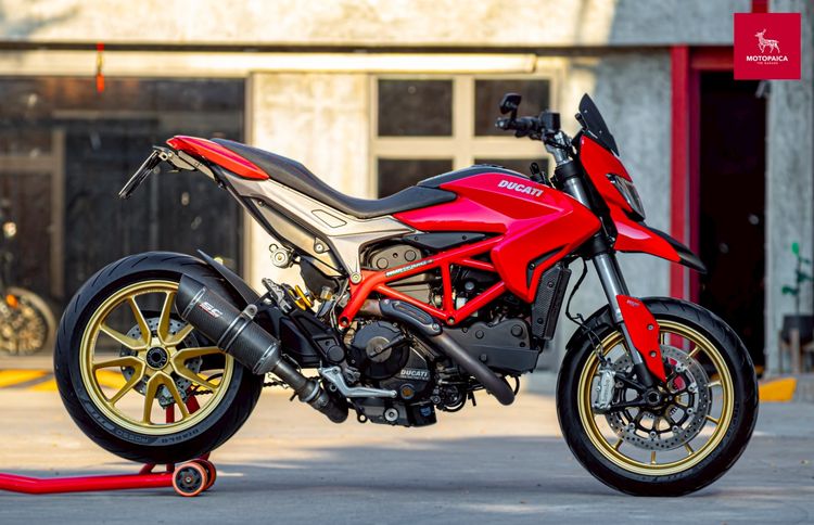 Ducati Hypermotard821 ปี2016 สีแดงล้อทอง ท่อSC วิ่ง33,000Km. รูปที่ 2