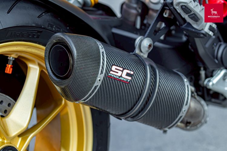 Ducati Hypermotard821 ปี2016 สีแดงล้อทอง ท่อSC วิ่ง33,000Km. รูปที่ 6
