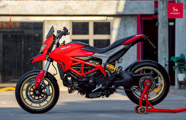 Ducati Hypermotard821 ปี2016 สีแดงล้อทอง ท่อSC วิ่ง33,000Km. รูปที่ 3