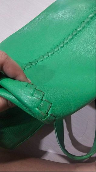 Bottega Veneta Green Cervo Deerskin Handbag รูปที่ 3