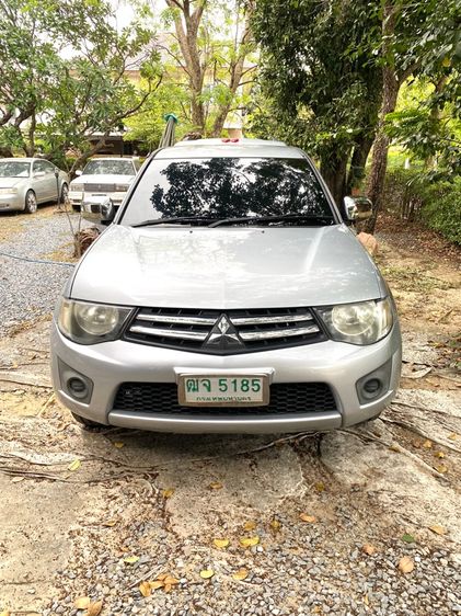 Mitsubishi Triton 2011 2.4 GLX Pickup เบนซิน ไม่ติดแก๊ส เกียร์ธรรมดา บรอนซ์เงิน รูปที่ 2
