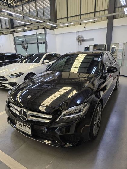 รถ Mercedes-Benz C-Class C220 สี ดำ