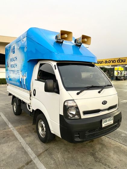 Kia K2500 2018 2.5 Pickup ดีเซล ไม่ติดแก๊ส เกียร์ธรรมดา ขาว รูปที่ 3