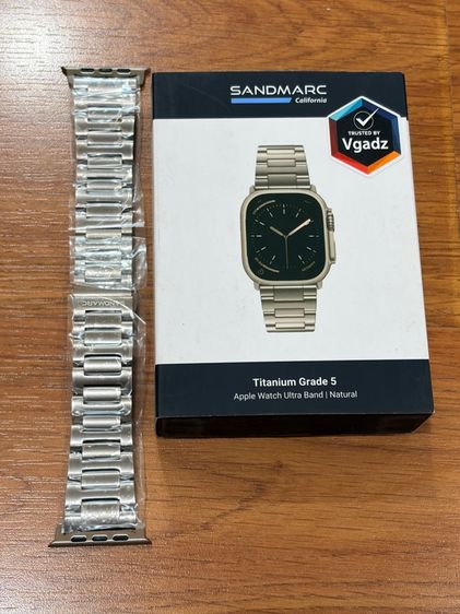 Apple Watch Ultra สายนาฬิกา Sandmarc Titanium Grade 5  รูปที่ 2
