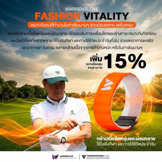  สายรัดสุขภาพ Vitality by WARRENSLOVE  รูปที่ 7