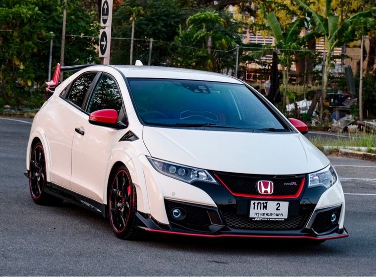 รถ Honda Civic 2.0 Type R สี ขาว