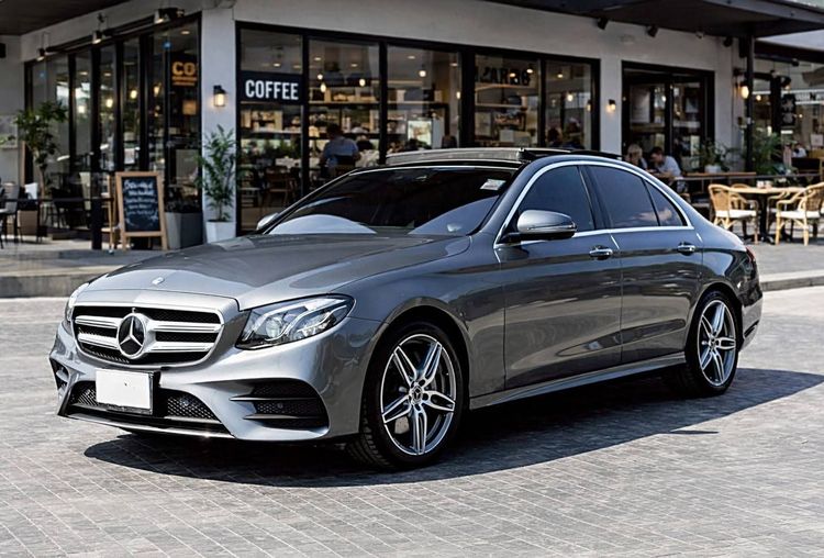 Mercedes-Benz E-Class 2019 E350 AMG Sedan เบนซิน ไม่ติดแก๊ส เกียร์อัตโนมัติ เทา รูปที่ 2