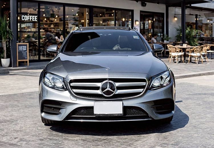 Mercedes-Benz E-Class 2019 E350 AMG Sedan เบนซิน ไม่ติดแก๊ส เกียร์อัตโนมัติ เทา