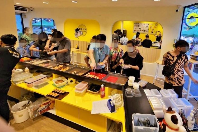 เซ้งร้าน ไข่หวานบ้านซูชิ สาขาพาซิโอ ลาดกระบัง มีตลาดนัดทุกเย็น ใกล้สนามบิน รูปที่ 3