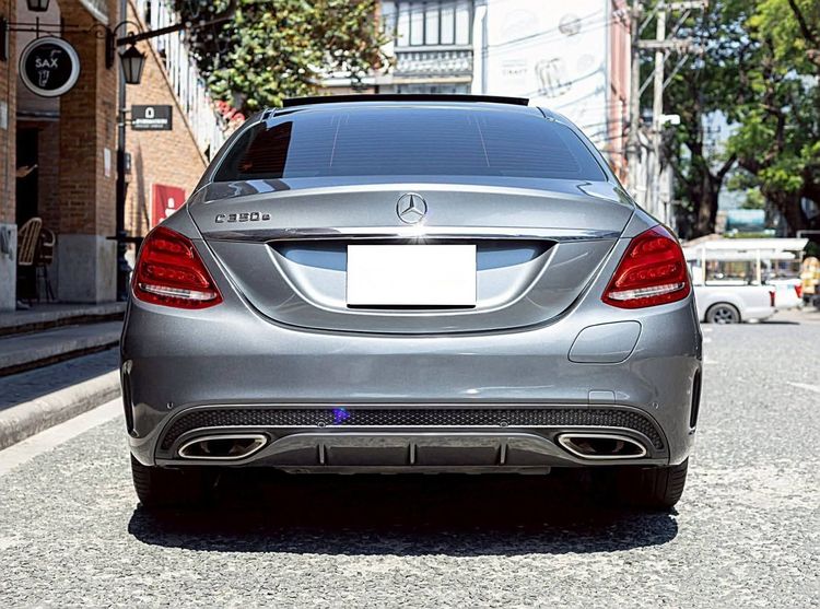 Mercedes-Benz C-Class 2018 C350 Sedan เบนซิน ไม่ติดแก๊ส เกียร์อัตโนมัติ เทา รูปที่ 4
