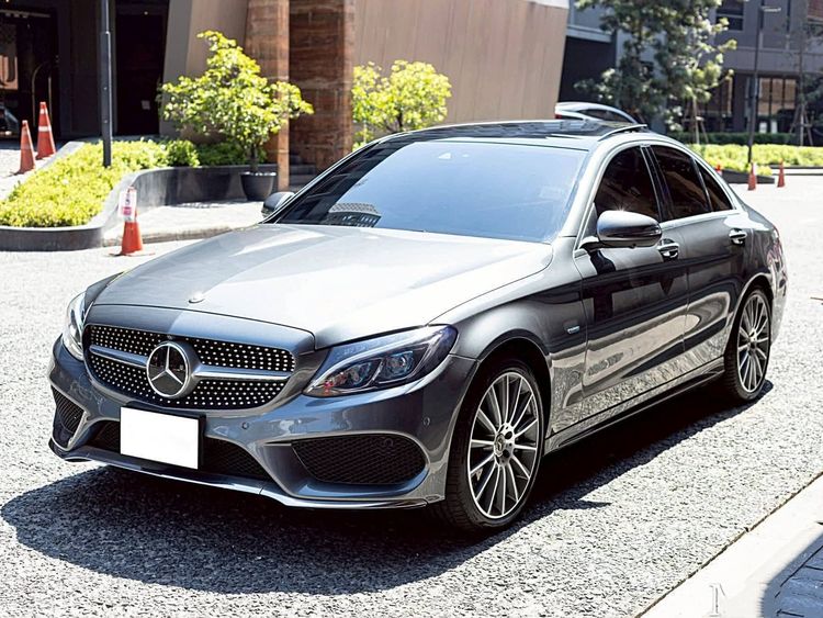 Mercedes-Benz C-Class 2018 C350 Sedan เบนซิน ไม่ติดแก๊ส เกียร์อัตโนมัติ เทา รูปที่ 2