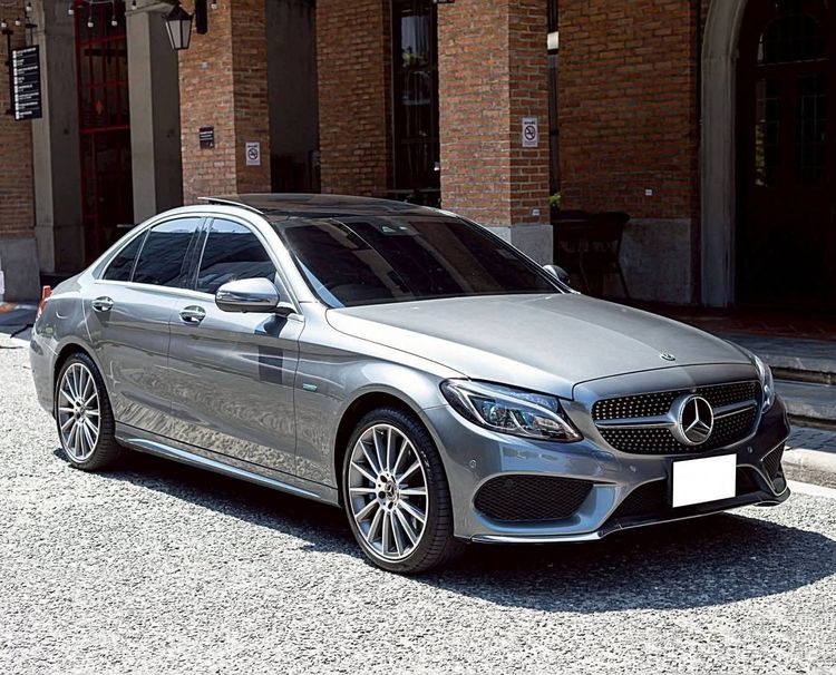 Mercedes-Benz C-Class 2018 C350 Sedan เบนซิน ไม่ติดแก๊ส เกียร์อัตโนมัติ เทา รูปที่ 3