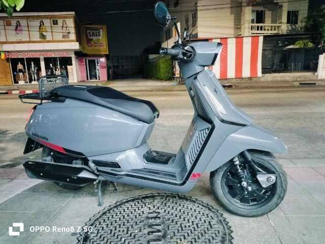 lambretta x 200 รถสวย สภาพดีมาก รถแทบไม่ได้ใช้งานเลย ภาษีพรบครบ ไมล์ยังวิงไม่ถึง5000เลย สนใจทักมาหรือโทร0947485174 รถปี2023 เดือน8 รูปที่ 3