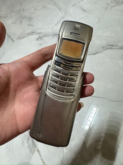 NOKIA 8910i ตัวหายาก ตัวเก็บ ตัวเครื่องไทเทเนี่ยมขัดเงา ขัดเองครับ เครื่องเดิมศูนย์ไทย รูปที่ 3