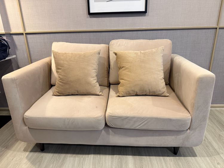 โซฟา 2 ที่นั่ง + หมอนอิง 2 ใบ รูปที่ 6