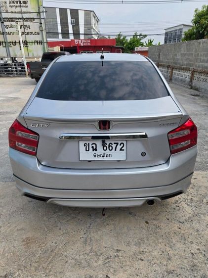 Honda City 2013 1.5 Sv i-VTEC Sedan เบนซิน ไม่ติดแก๊ส เกียร์อัตโนมัติ เทา รูปที่ 4