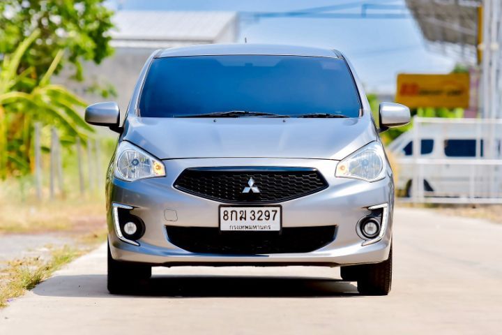 Mitsubishi Attrage 2018 1.2 GLS LTD Sedan เบนซิน เกียร์อัตโนมัติ เทา รูปที่ 4