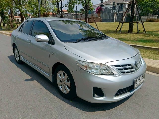 Toyota Altis 2012 1.6 G Sedan เบนซิน ไม่ติดแก๊ส เกียร์อัตโนมัติ บรอนซ์เงิน